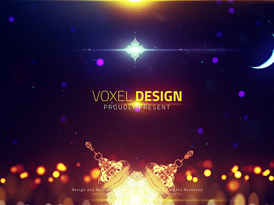 Ramadan Kareem Cinematic Tempalte 3d after effects animation art direction branding corporate package design flat illustration logo logo design minimal motion graphics particles trapcode type web