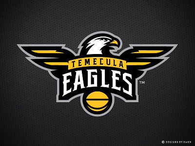 Temecula Eagles Logo basketball logo eagles logo sports logo tbl temecula logo the basketball league