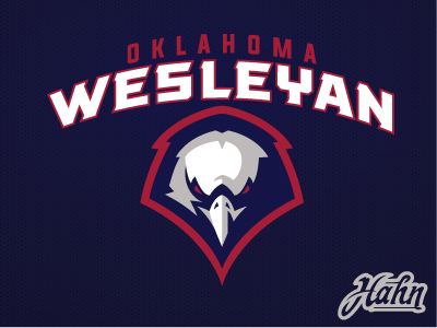 Oklahoma Wesleyan University Secondary Logo christian logo college logo eagles logo oklahoma wesleyan university okwu eagles sports branding sports logo