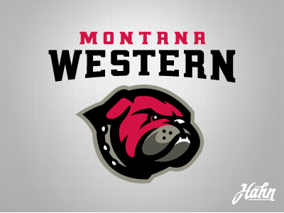 University of Montana Western Logo athletics branding bulldogs logo montana sports western