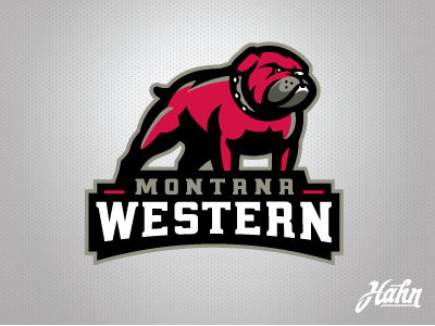 University of Montana Western Logo athletics branding bulldogs logo montana sports western