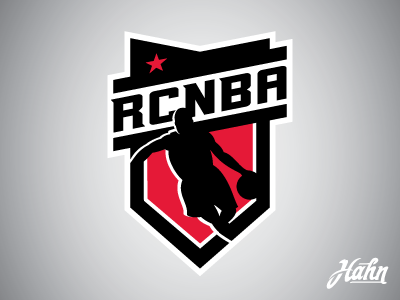 RCNBA Basketball Logo