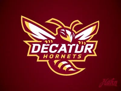 Decatur Hornets Logo basketball decatur hornets logo rcnba sports