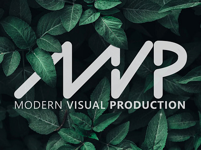 Modern Visual Production logo vector