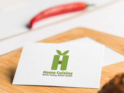 Logo - Home Cuisine design logo vector