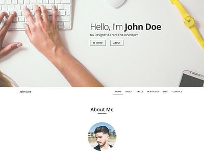 PersoCV – Personal CV/Portfolio Template