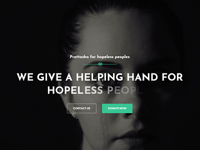 Prottasha - Bootstrap 4 Charity Landing Page