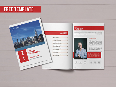 Brochure/Company Profile FREE TEMPLATE - Multipurpose