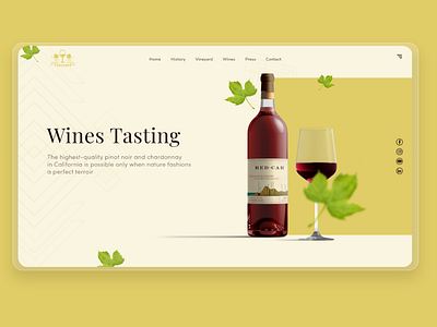 Vineyard -  Wines Landing Page