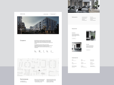 Apartment complex website architecure design ui ux web web design website