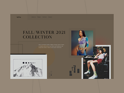 lighting - Fashion Website