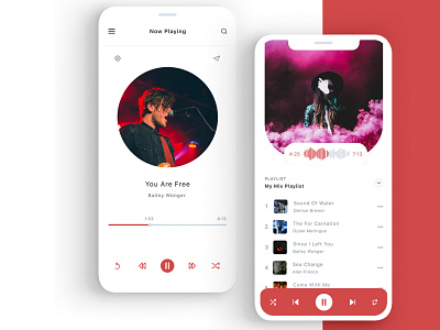 Music App UI 2020 app design design graphic graphicdesign mobile ui music app trends ui uiuxdesign ux website