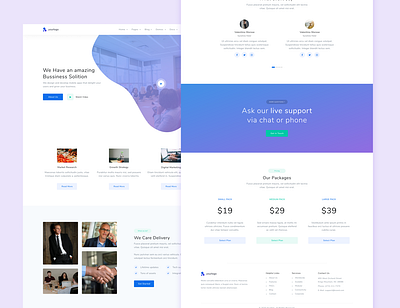 Agency Web Design 2020 design flat graphic mobile ui uiuxdesign ux website