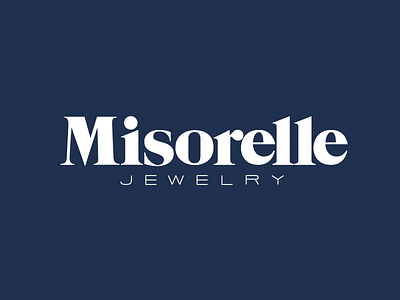 Misorelle custom custom type hand made handmade jewelry logo logotype type wordmark