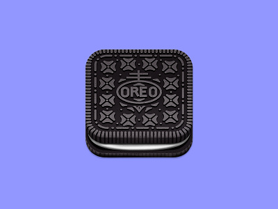 Oreo Cookie Icon app cookie icon illustration ios iphone oreo