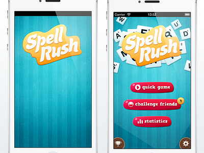 SpellRush Launch Animation animations demo game ios iphone launch spellrush startup word