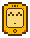 Pocket VG's Mascot (GIF) 8bit animated animation black brown game gif logo mascot orange pocket pong vg video white yellow
