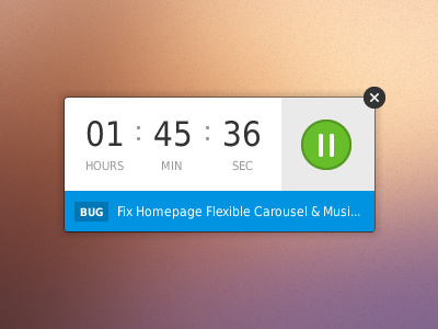 Desktop Timer App Redesign