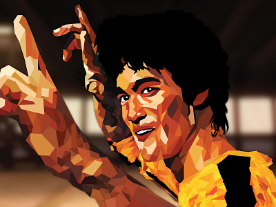 Bruce Lee Illustration