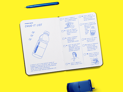 vitaminwater Chug-it List - #nophoneforayear #contest
