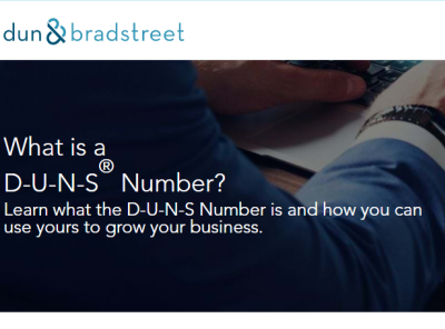 how to find company name from duns number