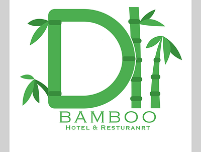 D Bamboo Logo logo vector web
