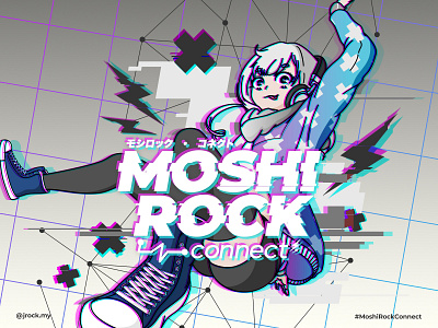 Moshi Rock Connect - Event Title Design