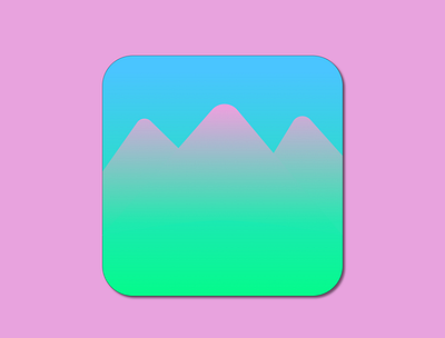 Nature App Icon Concept app beginner dailyui icon ui