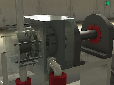 Rolls Royce Jet Engine's Cooling Systems 3d cad cooling engine jet perspex pro e render rr turbine