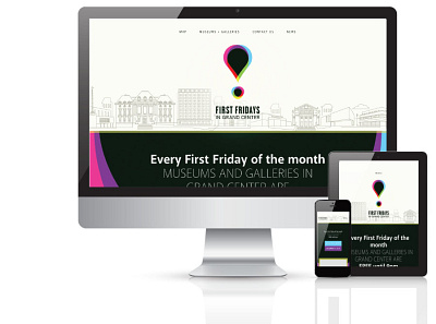 First Fridays Grand Center Website Design non profit nonprofit web design wordpress