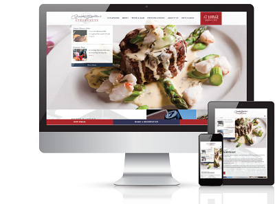 Local Steakhouse Website Design business restaurant web design wordpress