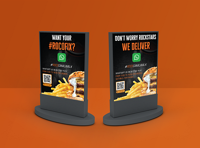 RocoMamas Store Posters design marketing print