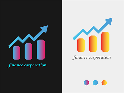 finance business logo app art branding design illustration illustrator logo vector web