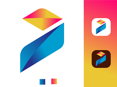 Abstract Logo Concept 3d 3d artist abstract abstract logo colorful logo gradient illustration initial letter logo logo logo design logo mark logodesigner minimal modern negative space logo typography ui