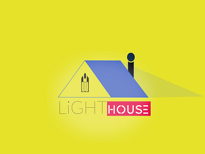 Light House Real-estate Minimalist Logo Design