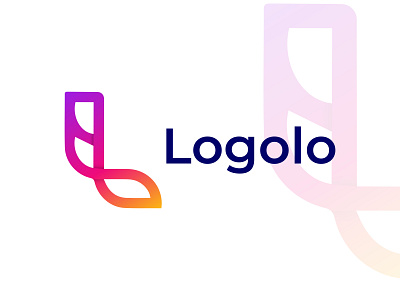 L Modern Letter Logo Design Template