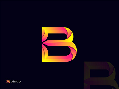 B Modern Letter Logo Design Template abstract logo colorful logo company logo design illustration logo logo design logo maker modern logo ui unique logo