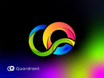 Q+O Modern Letter Logo Design Template 3d abstract logo animation branding colorful logo company logo design graphic design illustration logo logo design modern logo motion graphics ui unique logo