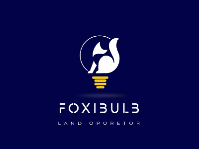 Fox Bulb +O Modern Letter Logo Design Template