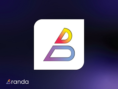 Modern B + D Letter Logo I Branding Identity Design
