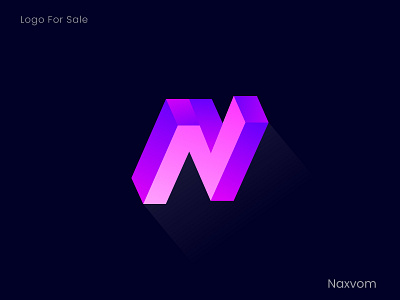 N Modern  Letter Logo & Branding Design