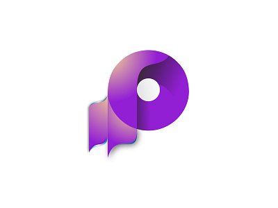 Modern P Letter & Branding Logo Design