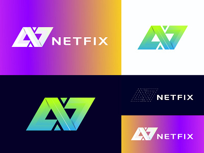 Modern N Letter Logo Concept Template