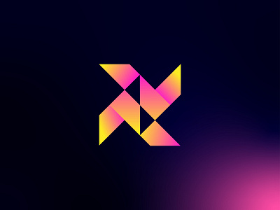 Square k modern Letter Logo Concept