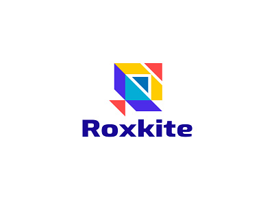 Modern Roxkite Brand identity Logo Concept