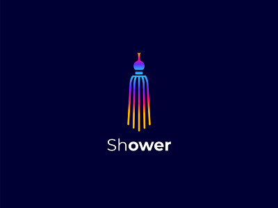 Modern Shower Tassel Logo Concept 3d a b c d e f g h i j k l m no p abstract logo animation branding colorful logo company logo design graphic design icon illustration logo logo design logo maker mark modern logo q r s t ui v w x y z ui unique logo vector