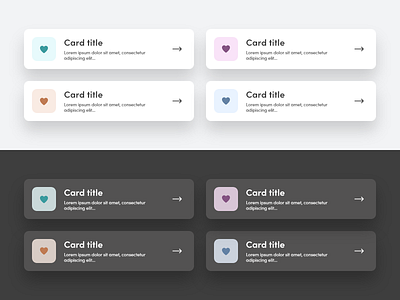 cards light & dark mode cards cards ui dark mode dark theme light mode light theme