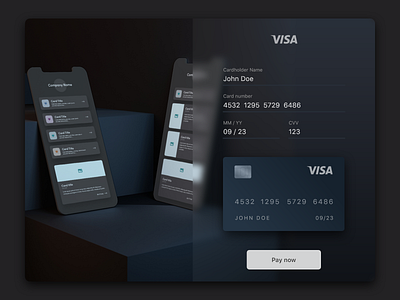 credit card concept checkout concept