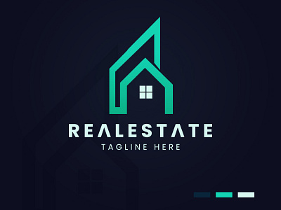 Real-Estate Logo Design modern logo