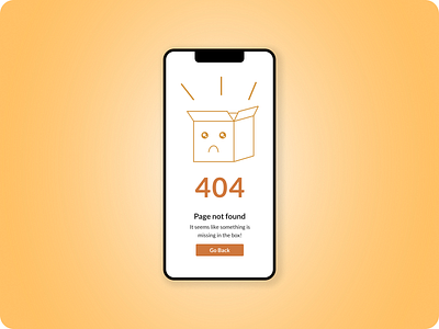 DailyUI #008 404 Page 404 404 page dailyui dailyui008 dailyuichallenge design error error 404 mobile ui